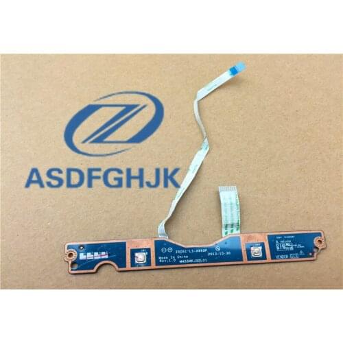 Original FOR HP TOUCHSMART 15-R 15-R053CL 15.6 TOUCHPAD BUTTON BOARD W CABLE LS-A992P 100% Test OK