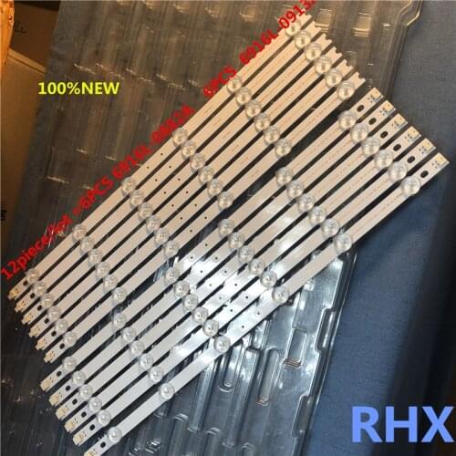 12piece/lot FOR TCL L42F1300-3D LCD TV backlight bar LC420DUN 6916L-0913A 6916L-0882A 100%NEW