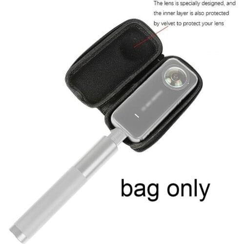 Portable Camera storage bag for Insta360 ONE X X2 Mini PU Protective Case Box Mount for Insta 360 Panoramic Camera