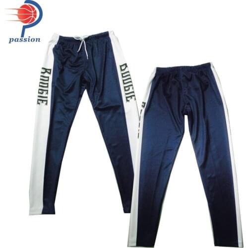 Sublimated Printing Branding Multiple Colors Quick Dry Training Pants