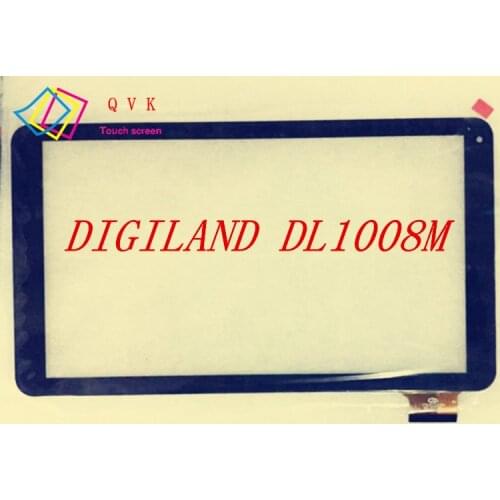 10.1inch for DIGILAND DL1008M tablet pc capacitive touch screen glass digitizer panel