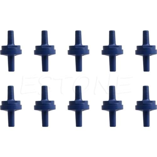 10x Aquarium Non-Return OneWay Check Valve CO2 Air Line Fish Tank Water Air Pump L4MF