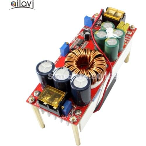 1200W 20A CC CV Boost Converter 10V-60V to 12V-90V 24V48V60V72V DC-DC Voltage Step Up Power Supply Module High Power