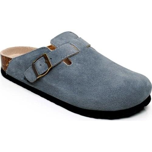 2021 new summer beach slippers casual women buckle leather ladies slippers