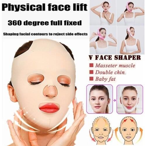 2021 Hot sale 11 Styles Face V Shaper Facial Slimming Bandage Lift Up Belt Shape Reduce Double Chin Thining Band Massager