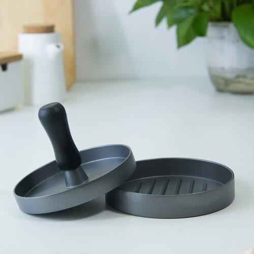 Bar kitchen utensils aluminum alloy meat press Hamburger Press manual Hamburger Press manual non stick coating meat cake press