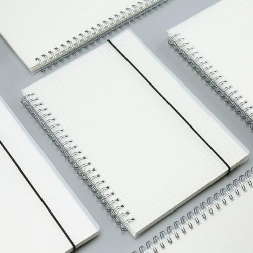 Journal A6 Notebook PP Grid Dotted Dot Blank Drawing Planner Agenda Book Time Management School Supplies Stationery Gift