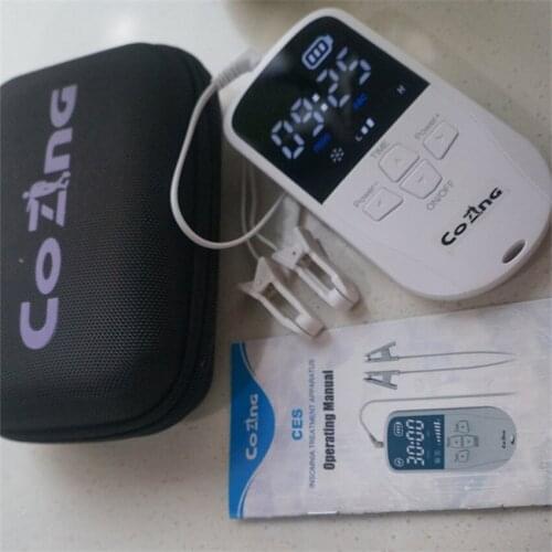 CES Therapy Anti Depression Treatment Device Cranial Stimulation Sleep Device Anti Insomnia Anxiety Aid Device Physical Therapy