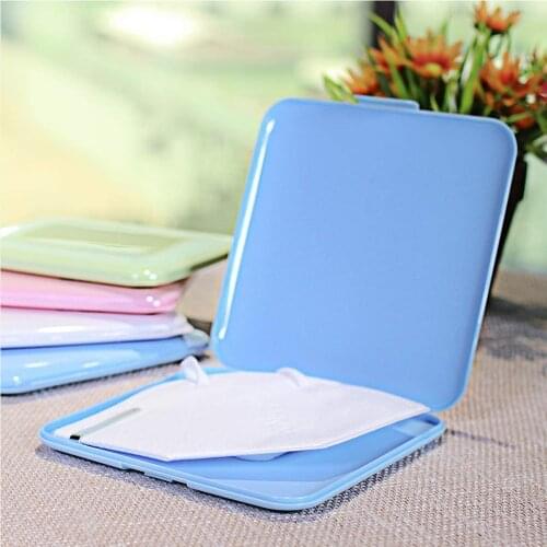 Mask Storage Box Mask Storage case Portable Dustproof Moisture-proof Mask case