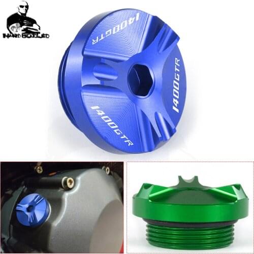 For KAWASAKI 1400GTR GTR1400 GTR 1400 2007-2016 2017 ZX25 R ZX 25R ZX25R 2020-2021 Motorcycle Oil Filler Cap Engine Plug Cover