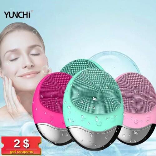 Electric Facial Cleansing Brush Anion Imported Wireless Facial Brush Pore Dirts Cleanse Anti Aging Wrinkle Facial Cleanser
