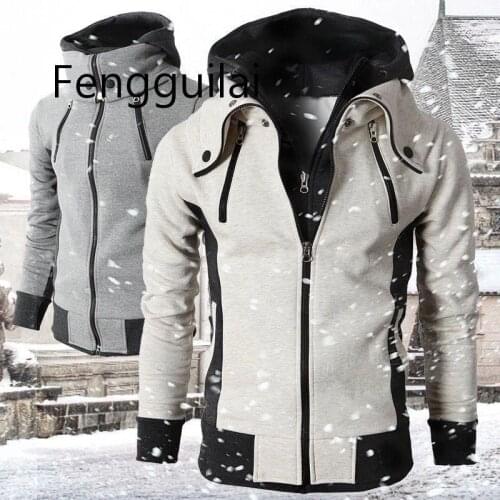 Fengguilai Men's T-shirts With A Hood