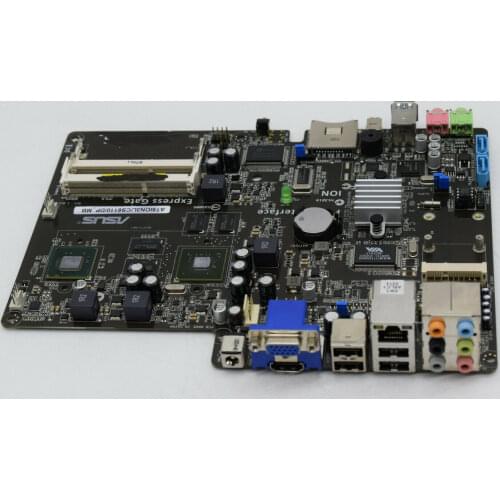 For Asus AT51ON3L/CS6110/DP_MB Motherboard DDR3 Atom D525 S6110 Tested Used Desktop Motherboard