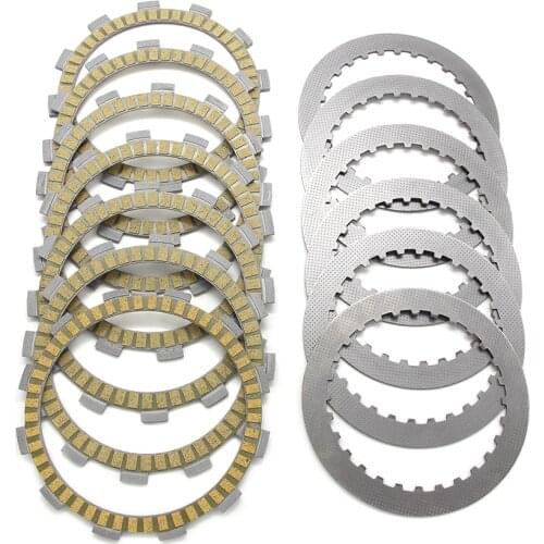 Motorcycle Clutch Friction Plates Disc Set For Suzuki VL800T Boulevard C50T VX800 VZ400 VZ 400 VZ800 Marauder M50 Intruder M800