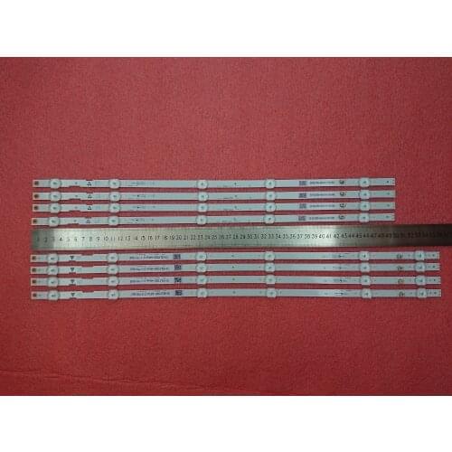 New 5set=40 PCS LED backlight strip for 55PFL5601 55W5S1P 55W6S1P LB55084 UDULEDLXT006 UDULEDLXT005 UDULEDOGS059 UDULEDOGS060