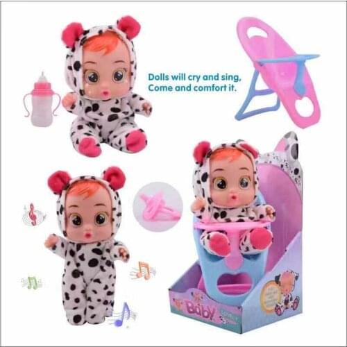 Crying vinyl dolls can spray water and cry. Dolls, music dolls, multifunctional toys, birthday gifts