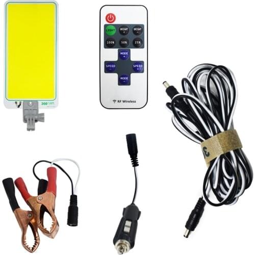 Portable lantern outdoor camping lighting equipment DC 12v LED camping light road trip tent lantern rechargeable fishing lights