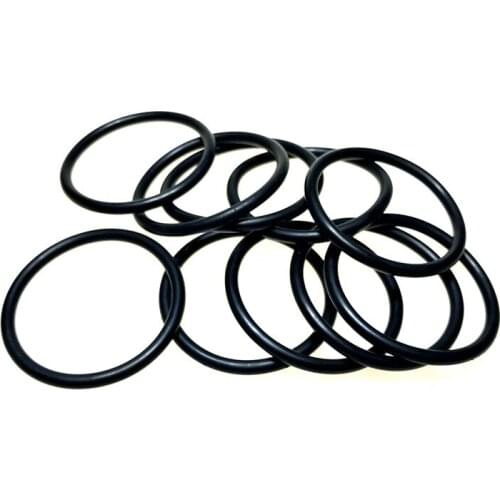 100PCS wire diameter 1.9mm black NBR O ring Nitrile O ring NBR rubber sealing O rings nitrile rubber O rings