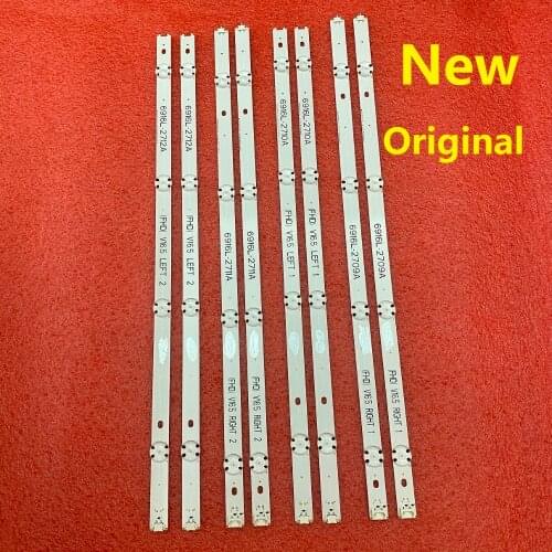 5set=40 PCS LED backlight strip for LG 49LJ58300W 49UH603V 49UH620V 6916L-2705A 2706A 2707A 2708A 6916L-2709A 2710A 2711A 2712A