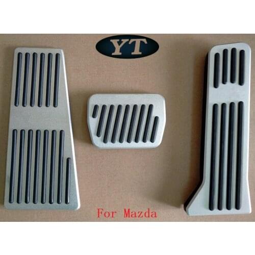 Auto gas accelerator pedal, footrest and brake pedal for Mazda CX-5 Mazda 3 Mazda 6 2014-2016, auto accessories