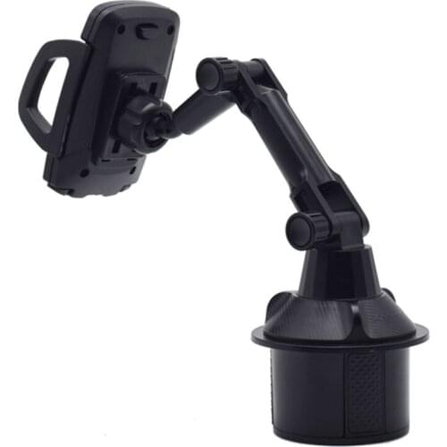 40GD Adjustable Angle Car Cup Holder Cellphone Mount Stand Cradle for Mobile Phones