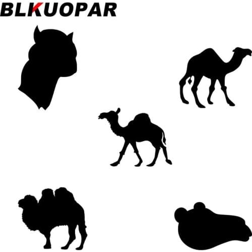 BLKUOPAR for Camel Silhouette Car Stickers Cartoon Scratch-Proof Decals Waterproof Creative Refrigerator Helmet Decor Car Label