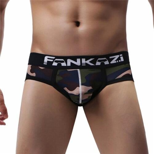 Mens Underwear Cotton Boxers Man Breathable Boxres Camouflage Shorts Brand Underpants Mens Boxer Gay Boxershorts