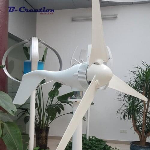 Hot Selling Wind Turbine 400W Combine With 600W Wind Generator Controller with CE RoHS Approval, Fit for Home or Marine Use