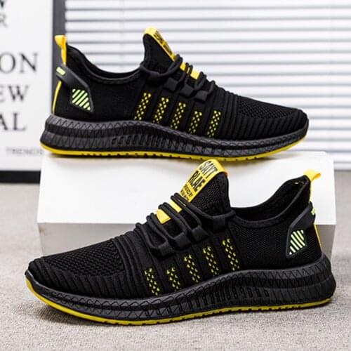 Flash Sale Male Running Shoes Comfortable Gym Sport Shoes Leisure Outdoor Adult Mens Sneakers Breathable Lightweight Footwear