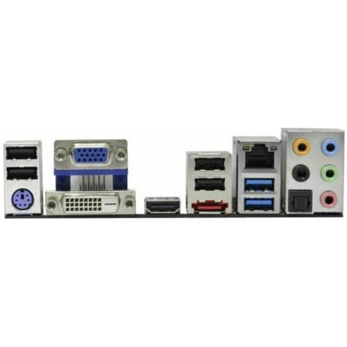 IO I/O Shield BackPlate Blende Bracket For ASRock Z68M-ITX/HT