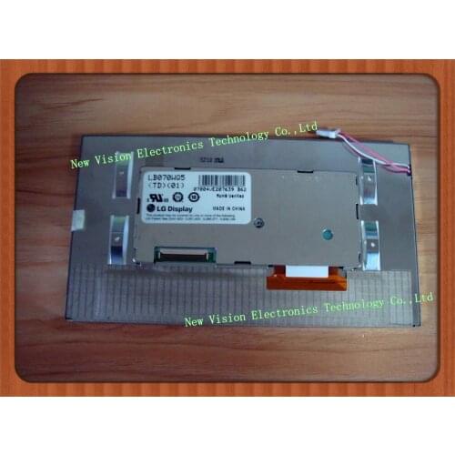 LB070WQ5(TD)(01) LB070WQ5-TD01 New Original 7 inch WQVGA ( 480*234 ) TFT LCD Display Screen for LG