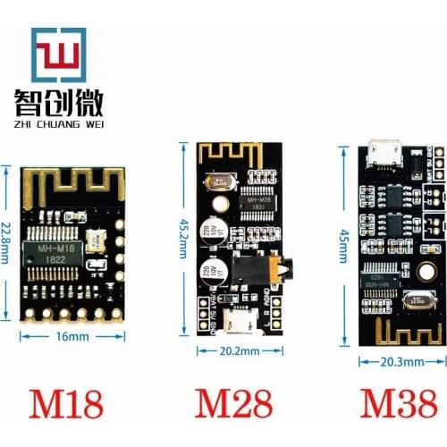 MH-M18/M28/M38 MP3 Decoder Board Bluetooth-compatible Audio Modul Verlustfreie Stereo DIY Refit Lautsprecher Hohe Fidelity HIFI