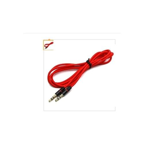 100pcs mini 3.5mm plug to 3.5mm audio cable 80cm