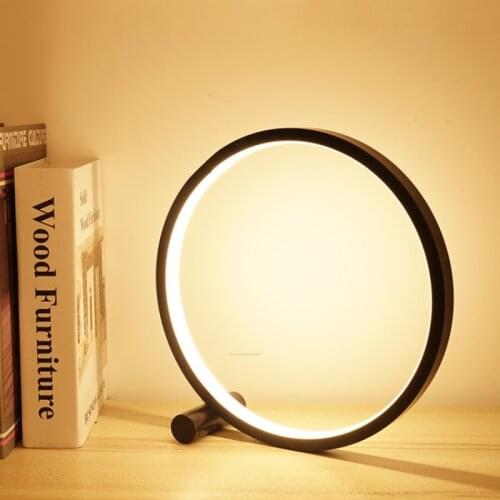 Table Lamps Led Night Light Touch Dimming USB Rechargeable Bedside Lamp For Home decor Living Room Ring lights Creative Gifts