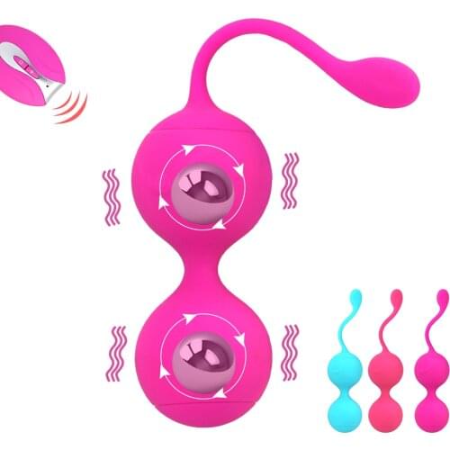 Vibrating Vaginal Kegel Balls Wireless Vibrators for Women Clitoris G Spot Massage Anal Plug Beads Sex Toys Adult Erotic Machine