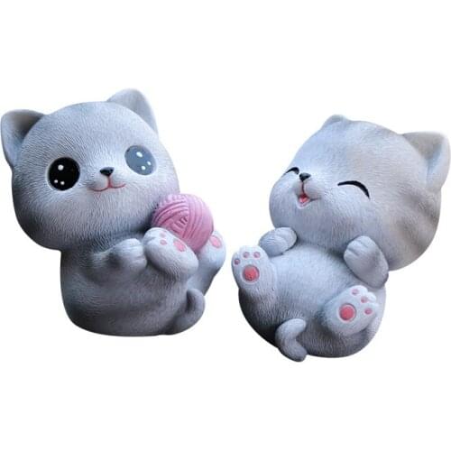 Creative Cat Decoration Baking Cake Decoration Personality Car Decoration Home Decoration Decoration Car Accessories