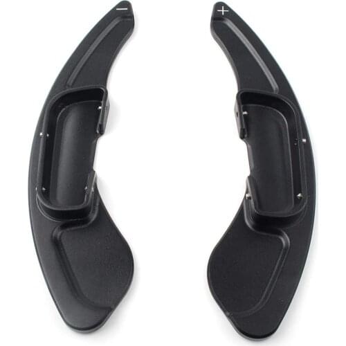 GSD Aluminum Alloy Steering Wheel Shift Paddle Shifter Extension Fit for Mazda 3 6 CX-3 CX-4 CX-5 MX-5 & Atenza Axela (Black)