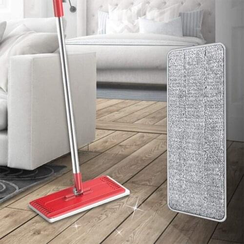 Replacement Mop Head Pads Flat Squeeze Cloth Wring Cleaning Floors Spray for Washing Home Rags 5Pcs