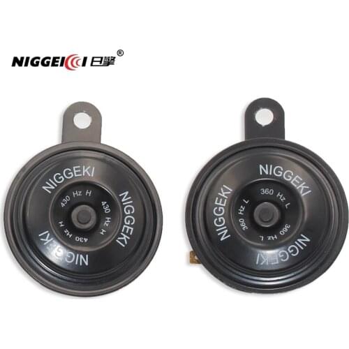 The sound of motorcycle horn is loud and bright, and the installation is convenient. 12V is greater than or equal to 105dB