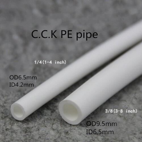 PE Pipe White Flexible Plumbing Hose Fitting Connector for RO Water Filter System Aquarium Reverse Osmosis 5m 1Pcs