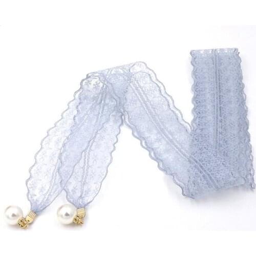 2020 Fashion Popular Waist Belts for Women Breathable Lace Ribbon with A Skirt Sweet Bow Knotted Women Belts