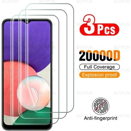 3pcs Front Hydrogel Film For Samsung A22 5G HD Full Cover protective film for galaxy a32 a72 a52 a82 a42 5g a12 screen protector