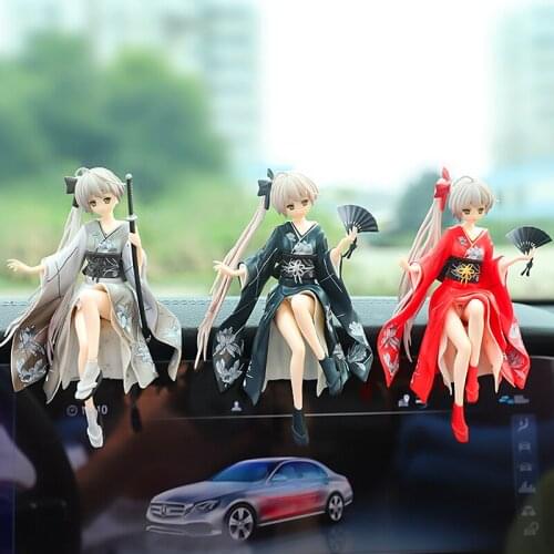 14cm anime character hand-made Qiongmei car decoration car accessories collection model toy doll home desktop decoration gift