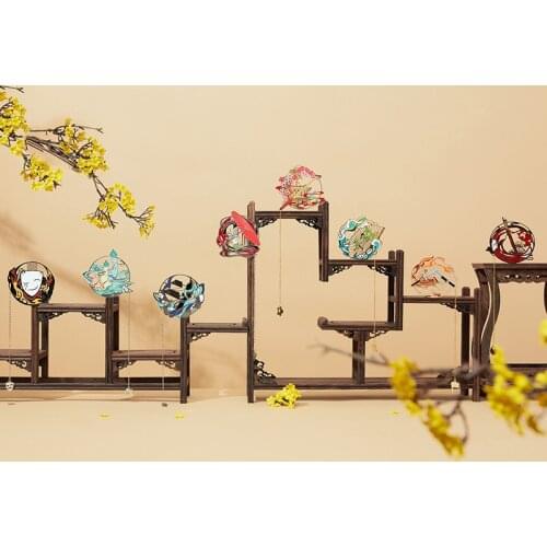 Anime Tian Guan Ci Fu Hua Cheng Xie Lian Metal Bookmarks Chinese style Antiquity Classic Cartoon Tassels Bookmarks Xmas Gifts