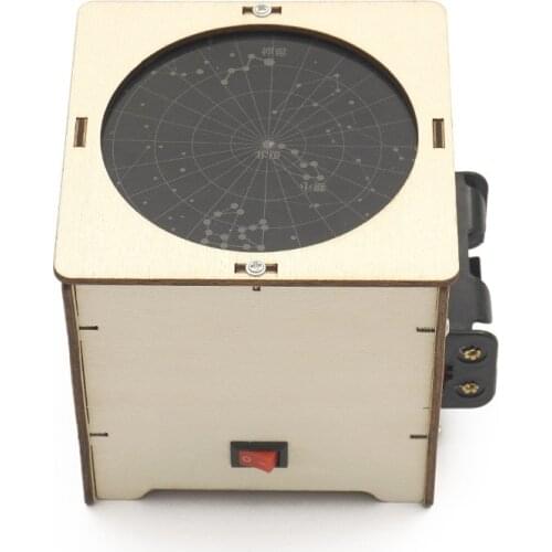 STEM Toys For Children Educational Science Experiment Technology Toy Set DIY Air Projection Lamp Puzzle Painted Kids Toys