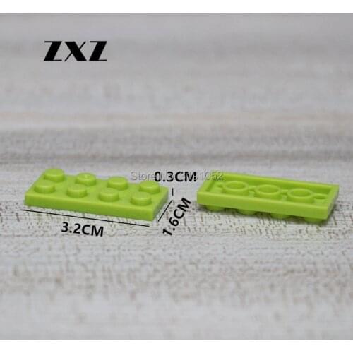 Classical Toys Plate 2 x 4 Bulk Short Model Brick Sets for Toy Gift Plate 3020 Building Blocks 50PCS
