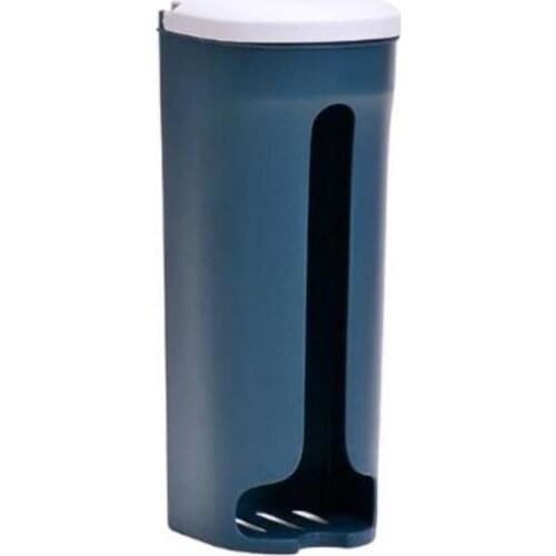 Garbage Bag Storage Box For Plastic Bag Collector Wall Hanging Kitchen Convenient Bag Extraction Type Free Punch