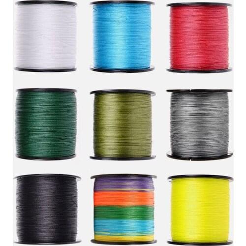 1000m Strong PE Line for Ocean boat fishing or river fishng large size ferocious fish Multi color Shark line