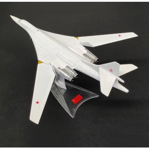 27CM 1/200 scale Russia TU160 long-range strategic bomber fighter aircraft airplane models adult children toys for collection