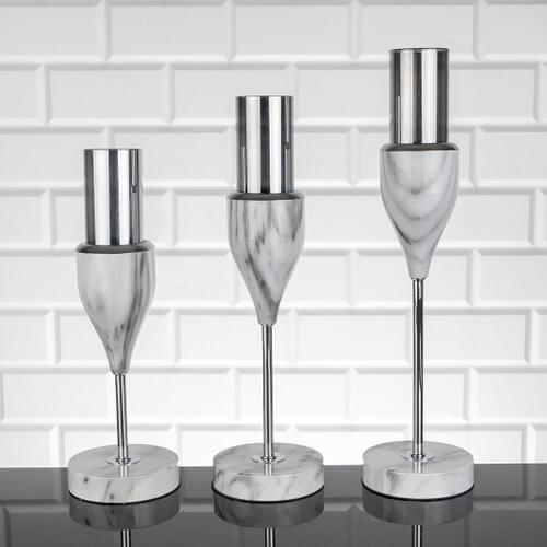 Zeyve Sets Of Decorative Candlesticks